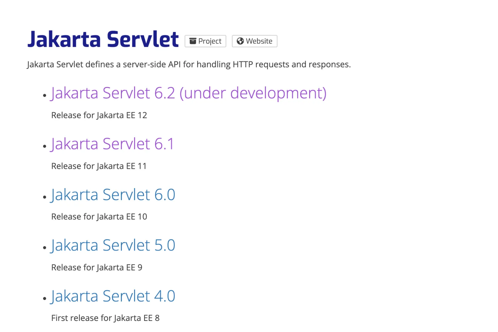 Java TCP 소켓 HTTP 서버 구현, 서블릿(Servlet) API의 등장과 개념